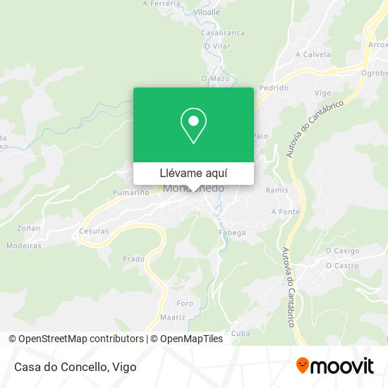 Mapa Casa do Concello
