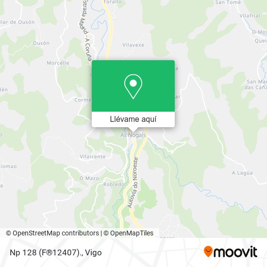 Mapa Np 128 (F®12407).