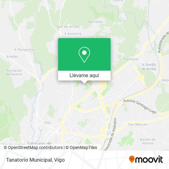 Mapa Tanatorio Municipal