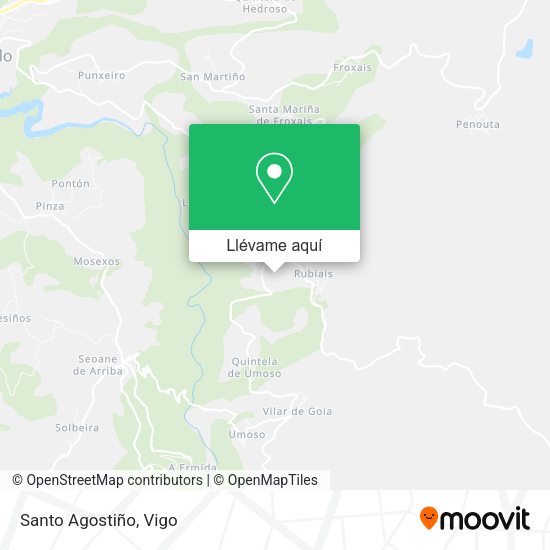 Mapa Santo Agostiño