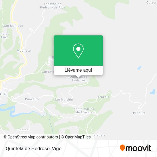 Mapa Quintela de Hedroso