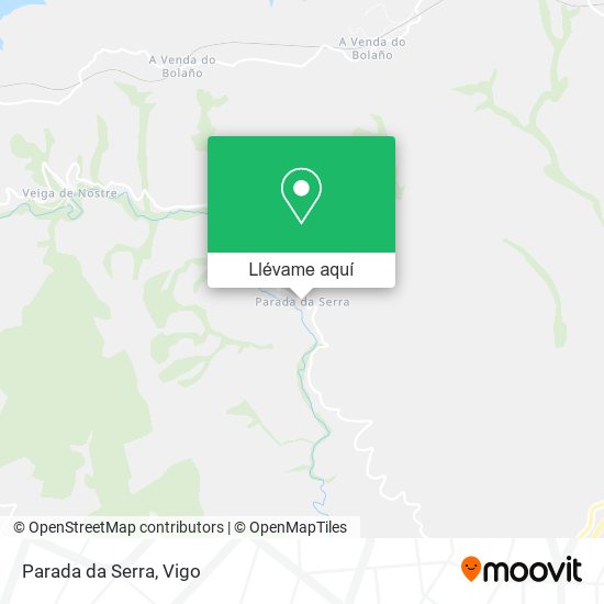 Mapa Parada da Serra