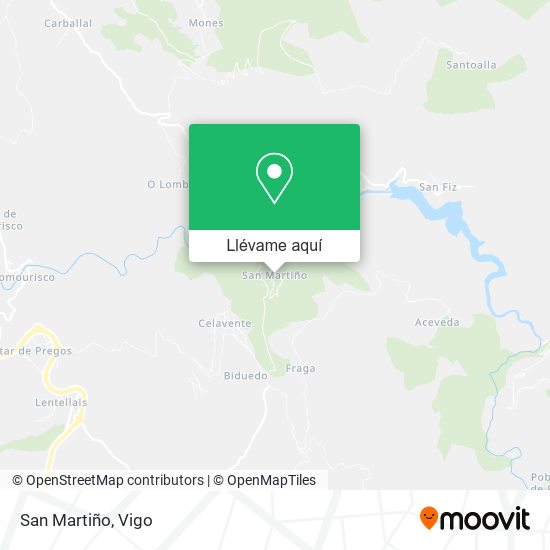 Mapa San Martiño
