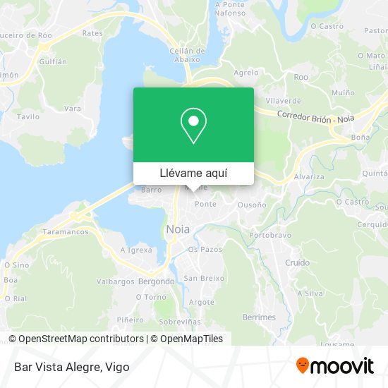Mapa Bar Vista Alegre