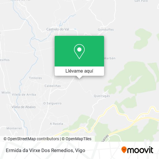 Mapa Ermida da Virxe Dos Remedios