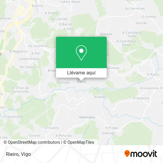 Mapa Rieiro
