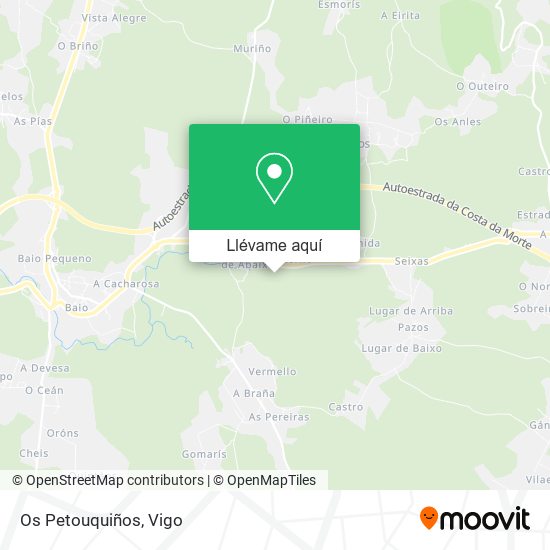 Mapa Os Petouquiños