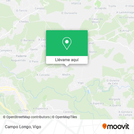 Mapa Campo Longo