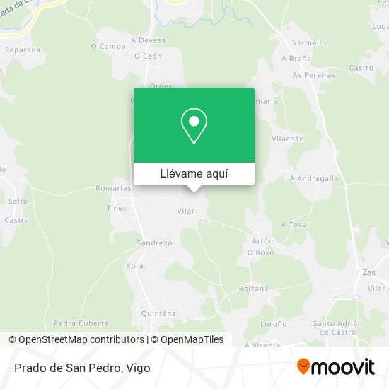 Mapa Prado de San Pedro