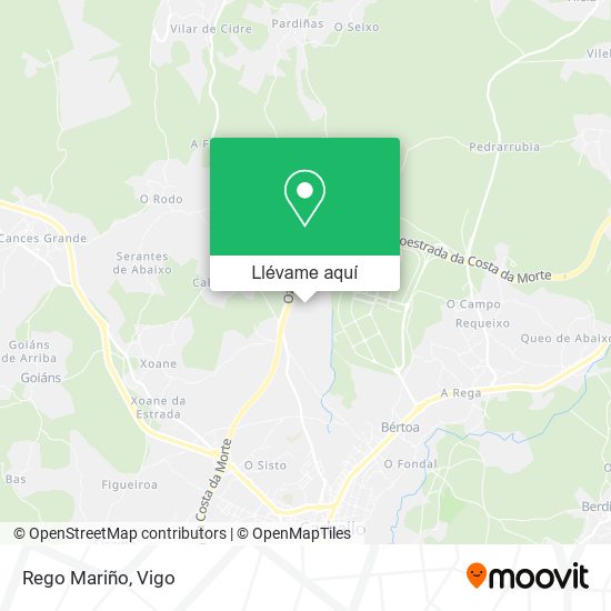 Mapa Rego Mariño
