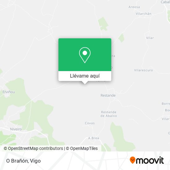 Mapa O Brañón