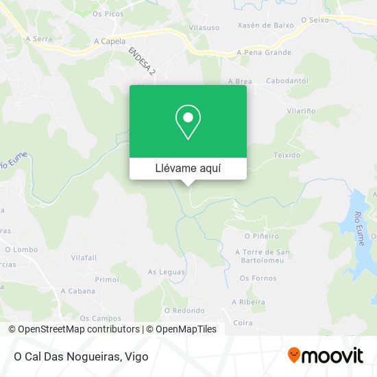Mapa O Cal Das Nogueiras