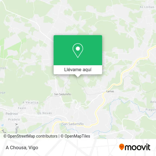 Mapa A Chousa