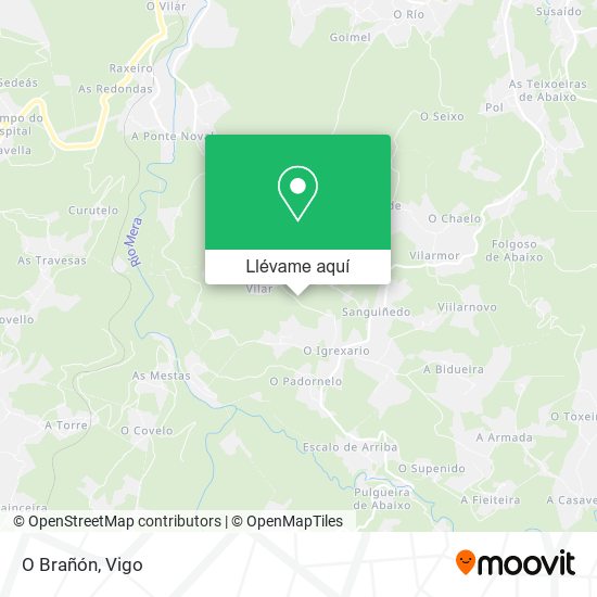 Mapa O Brañón