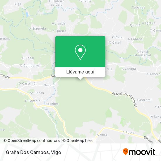 Mapa Graña Dos Campos
