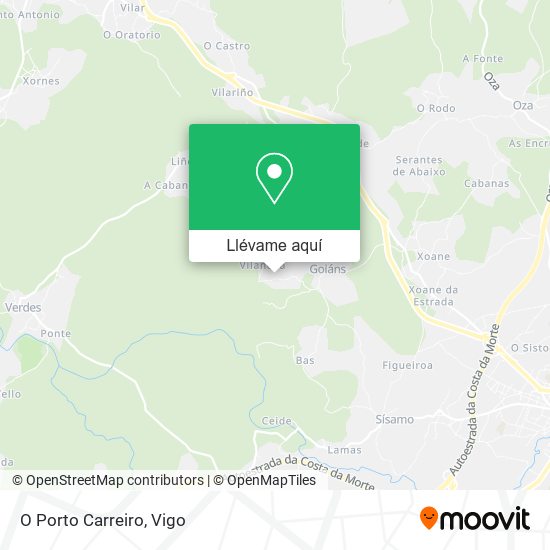 Mapa O Porto Carreiro
