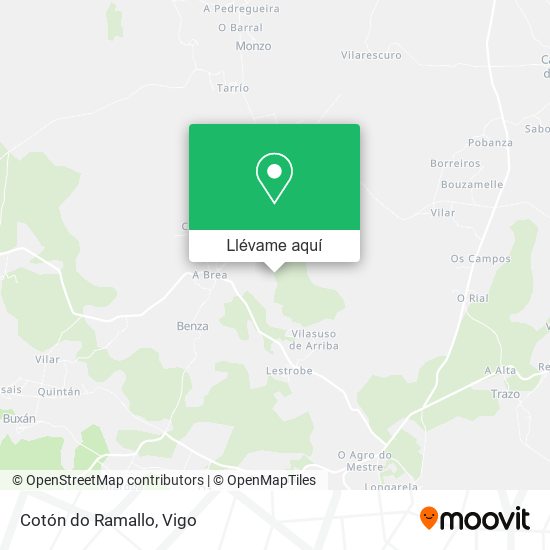 Mapa Cotón do Ramallo