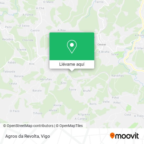 Mapa Agros da Revolta