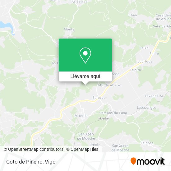 Mapa Coto de Piñeiro