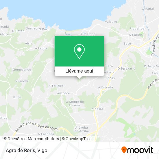 Mapa Agra de Rorís