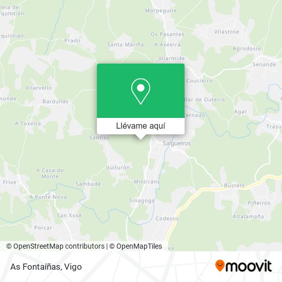 Mapa As Fontaíñas