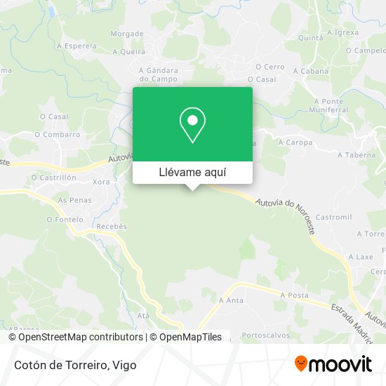 Mapa Cotón de Torreiro