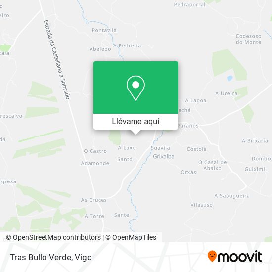 Mapa Tras Bullo Verde