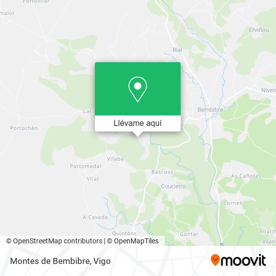 Mapa Montes de Bembibre