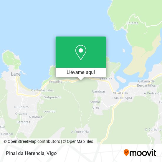 Mapa Pinal da Herencia