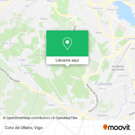 Mapa Coto de Ulleiro