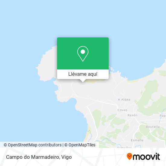 Mapa Campo do Marmadeiro