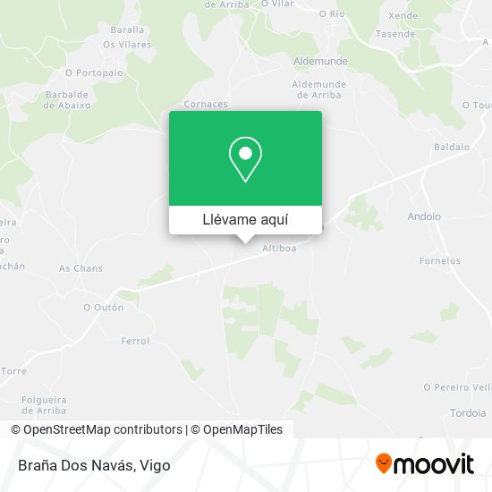 Mapa Braña Dos Navás