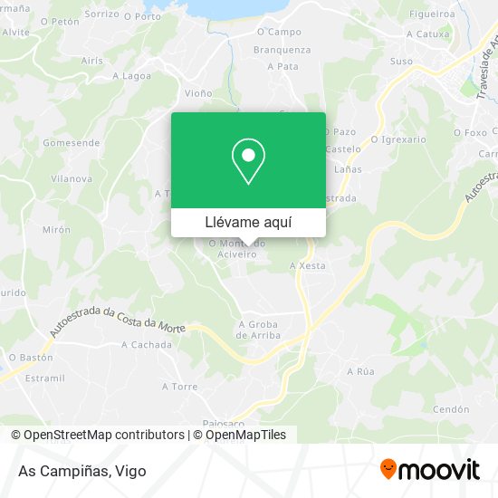 Mapa As Campiñas