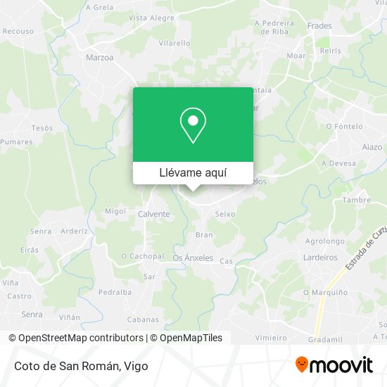 Mapa Coto de San Román