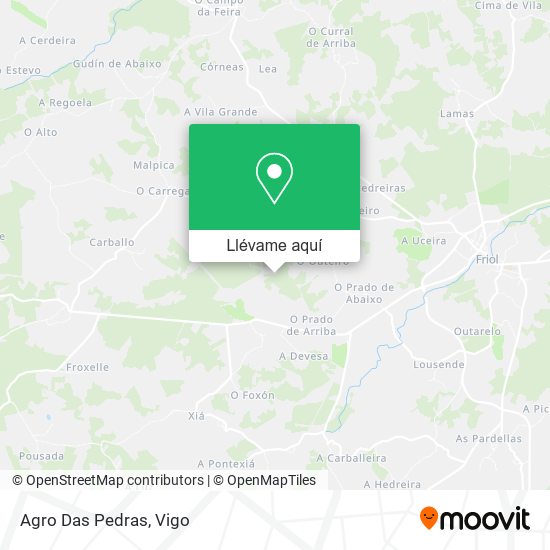 Mapa Agro Das Pedras