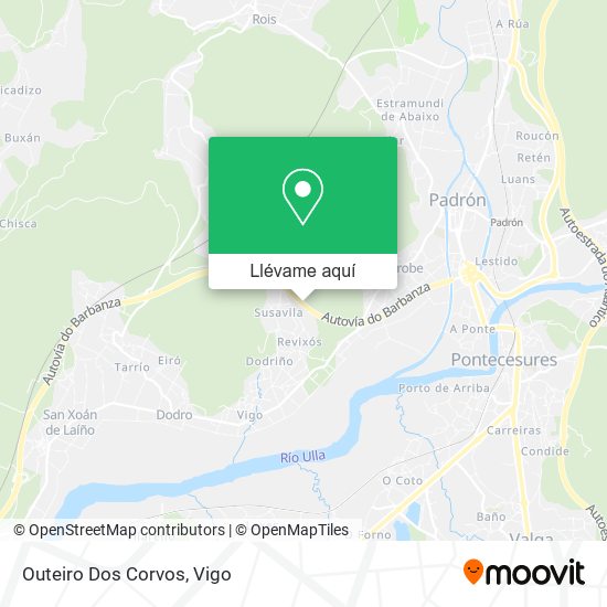 Mapa Outeiro Dos Corvos