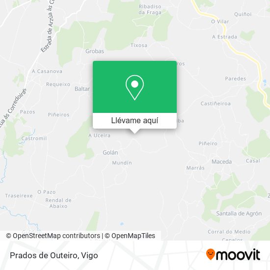 Mapa Prados de Outeiro