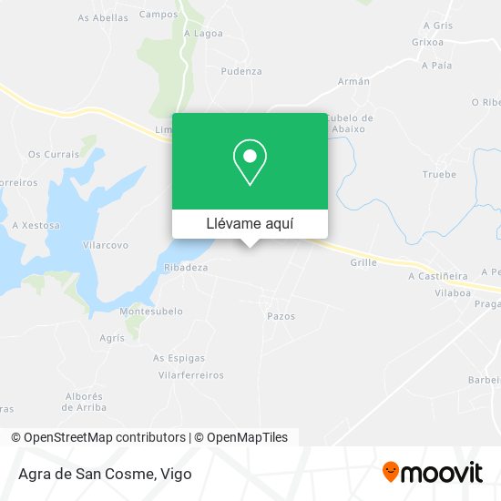 Mapa Agra de San Cosme