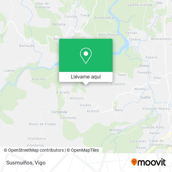Mapa Susmuíños