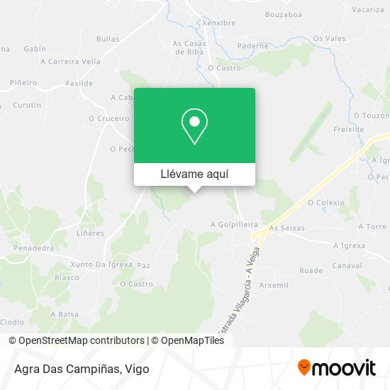 Mapa Agra Das Campiñas