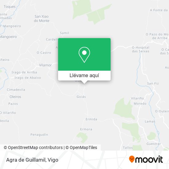 Mapa Agra de Guillamil