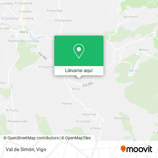 Mapa Val de Simón