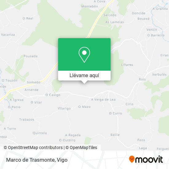 Mapa Marco de Trasmonte