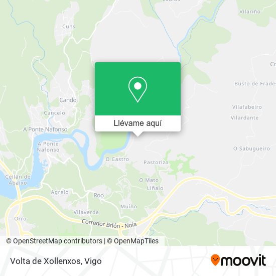Mapa Volta de Xollenxos