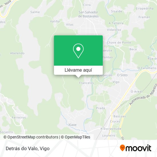 Mapa Detrás do Valo