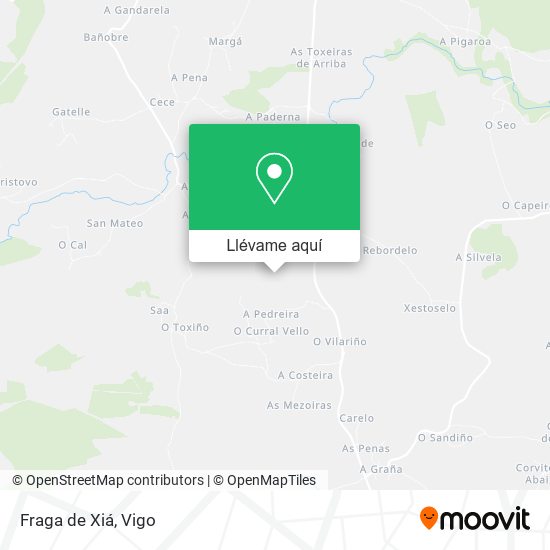 Mapa Fraga de Xiá