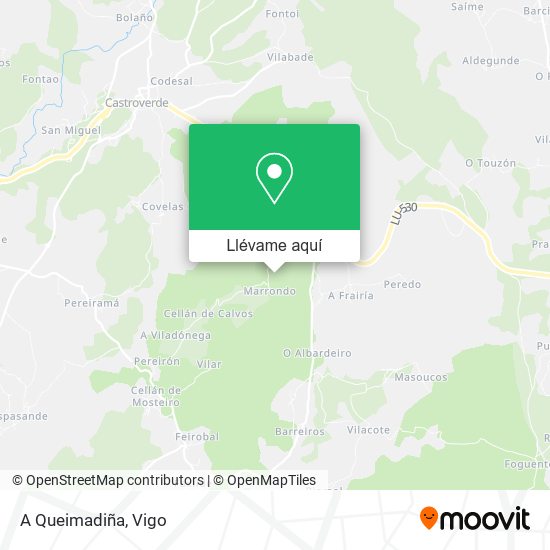 Mapa A Queimadiña