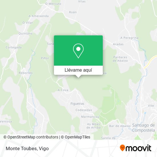 Mapa Monte Toubes