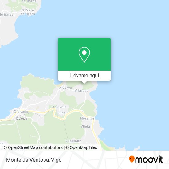 Mapa Monte da Ventosa
