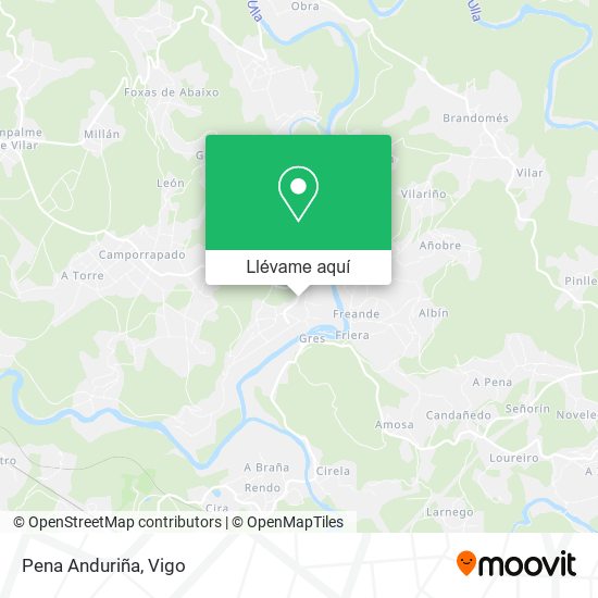 Mapa Pena Anduriña